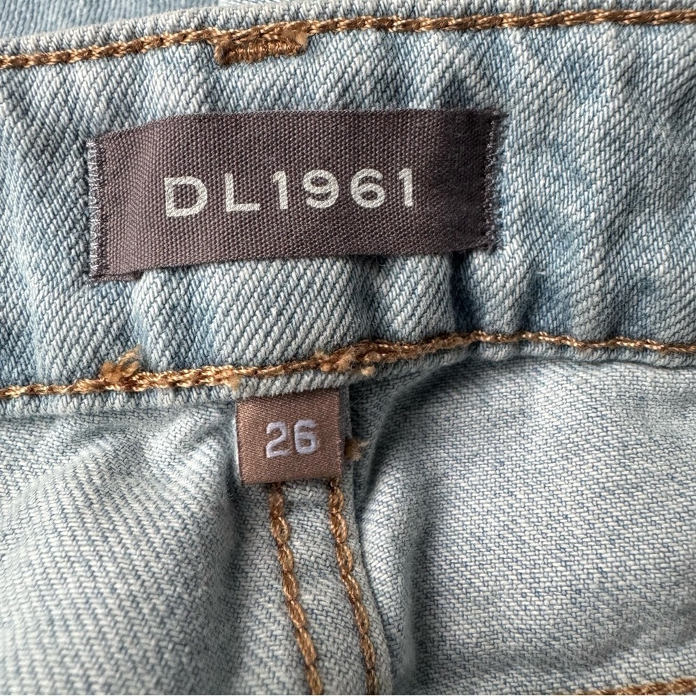 Anthropologie DL1961 Hepburn High-Rise Cropped Wide-Leg Jean NWT Size 26 - Picture 10 of 15